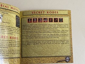 Mortal Kombat Gold Sega Dreamcast Complete Game Yellow Disc Case Manual MK 4 MK4
