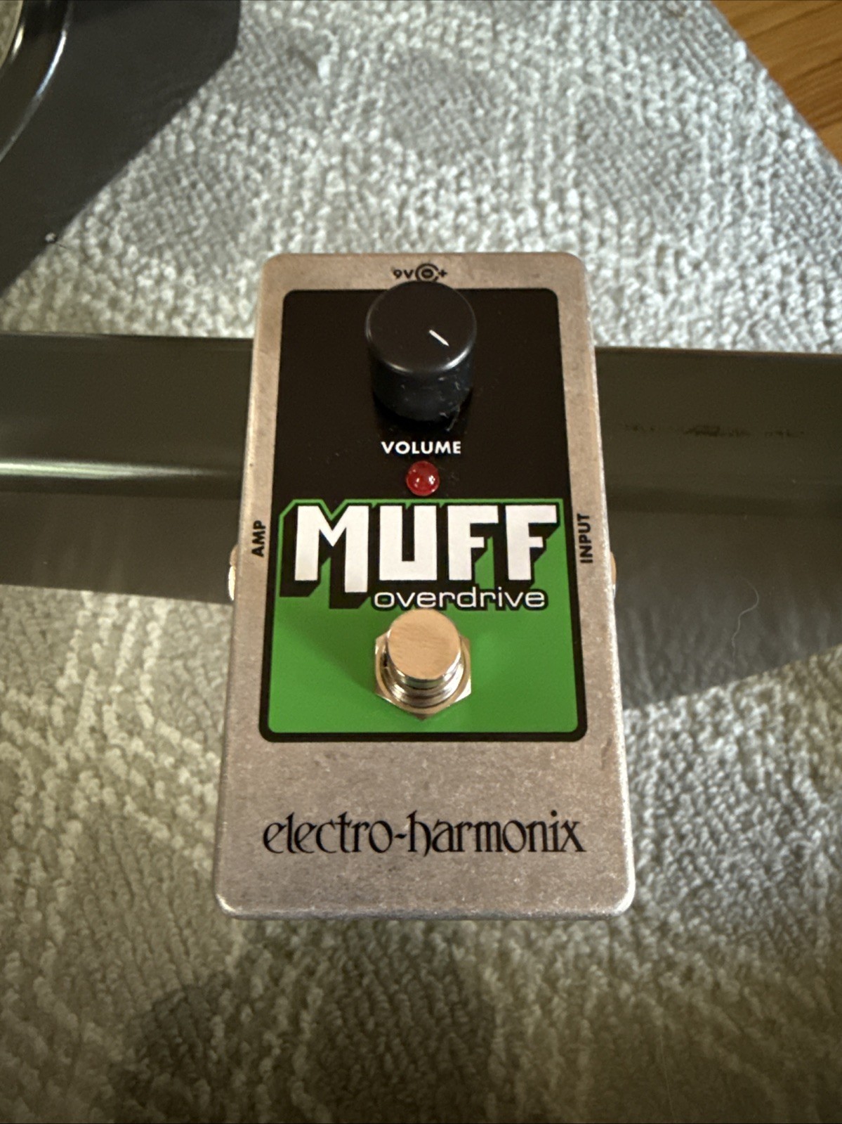 Electroharmonix Muff Overdrive Guitar Effects Pedal Tested Working.