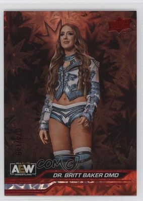 2024 Upper Deck AEW All Elite Wrestling Dynamite /149 Britt Baker Dr DMD #26 9e1