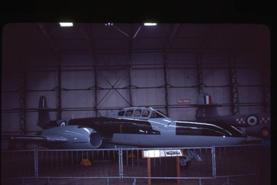 SL28 Slide 1983  Gloster Meteor Jet Aircraft RAF Museum 978a