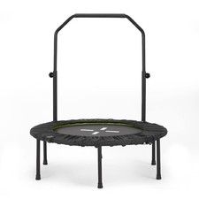 48  Adult Rebounder Trampoline, Quiet Bungee, Steel Frame, 330 lb Capacity