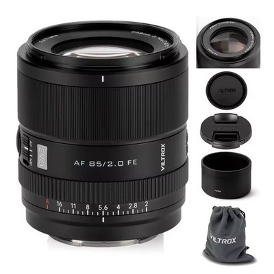 Viltrox AF 85mm F2.0 EVO FE Auto Focus Full Frame Lens for Sony E-Mount Cameras