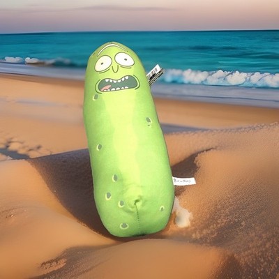 Rick & Morty Pickle Plush With Tag 14 
