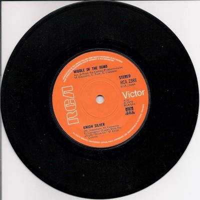 Middle Of The Road - Union Silver (7'', Single, Sol)