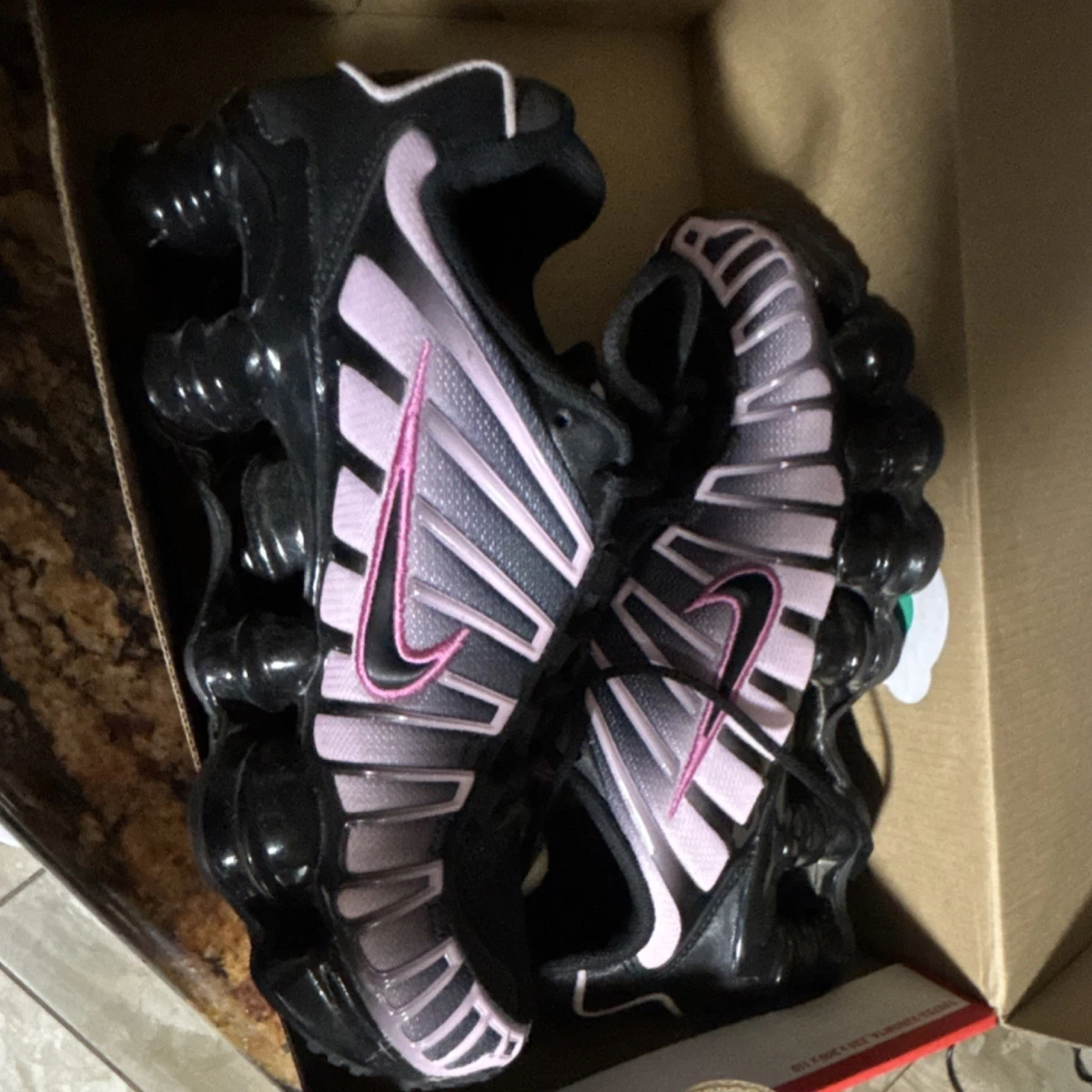 Nike Shox TL Black Playful Pink W for sale | eBay