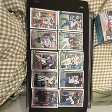 2025 Topps ChromeNFL Card Lot - 10 Cards 