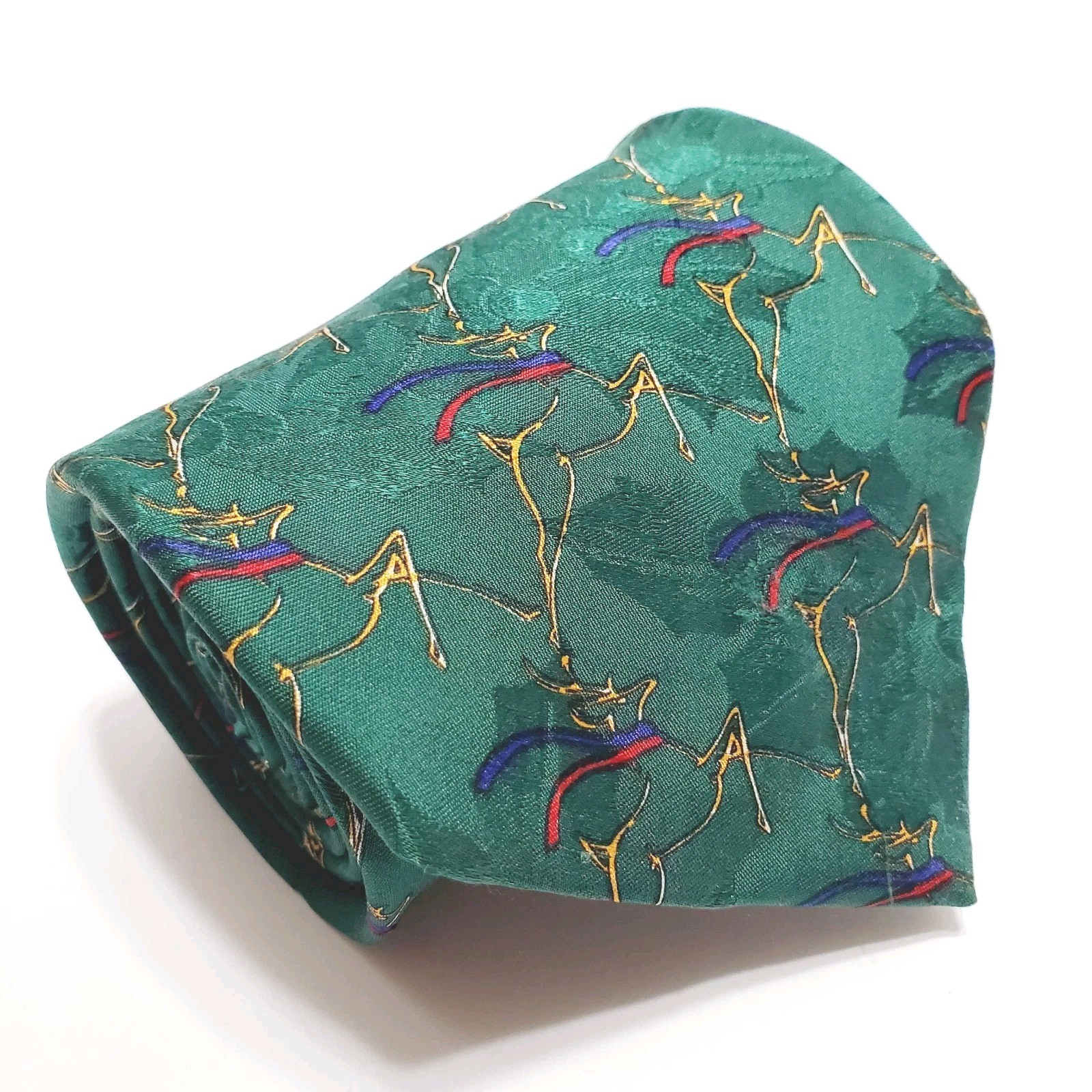 Robert Talbott Multicolor Abstract Pattern Men's … - image 1