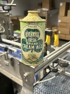 Low Profile Beverwyck Irish Cream Brand Cone Top Beer Can Albany,NY IRTP.