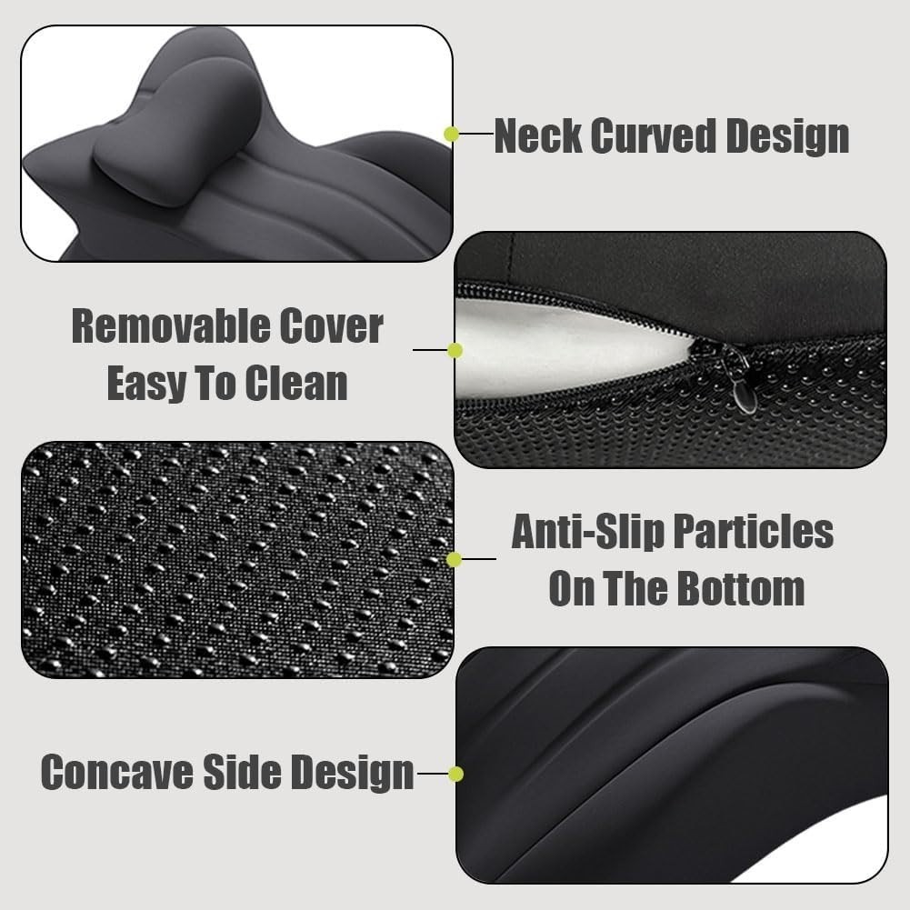Wedge Pillow Couple Intimacy Foam Pillow Perfect Position Ergonomic Butt Cushion