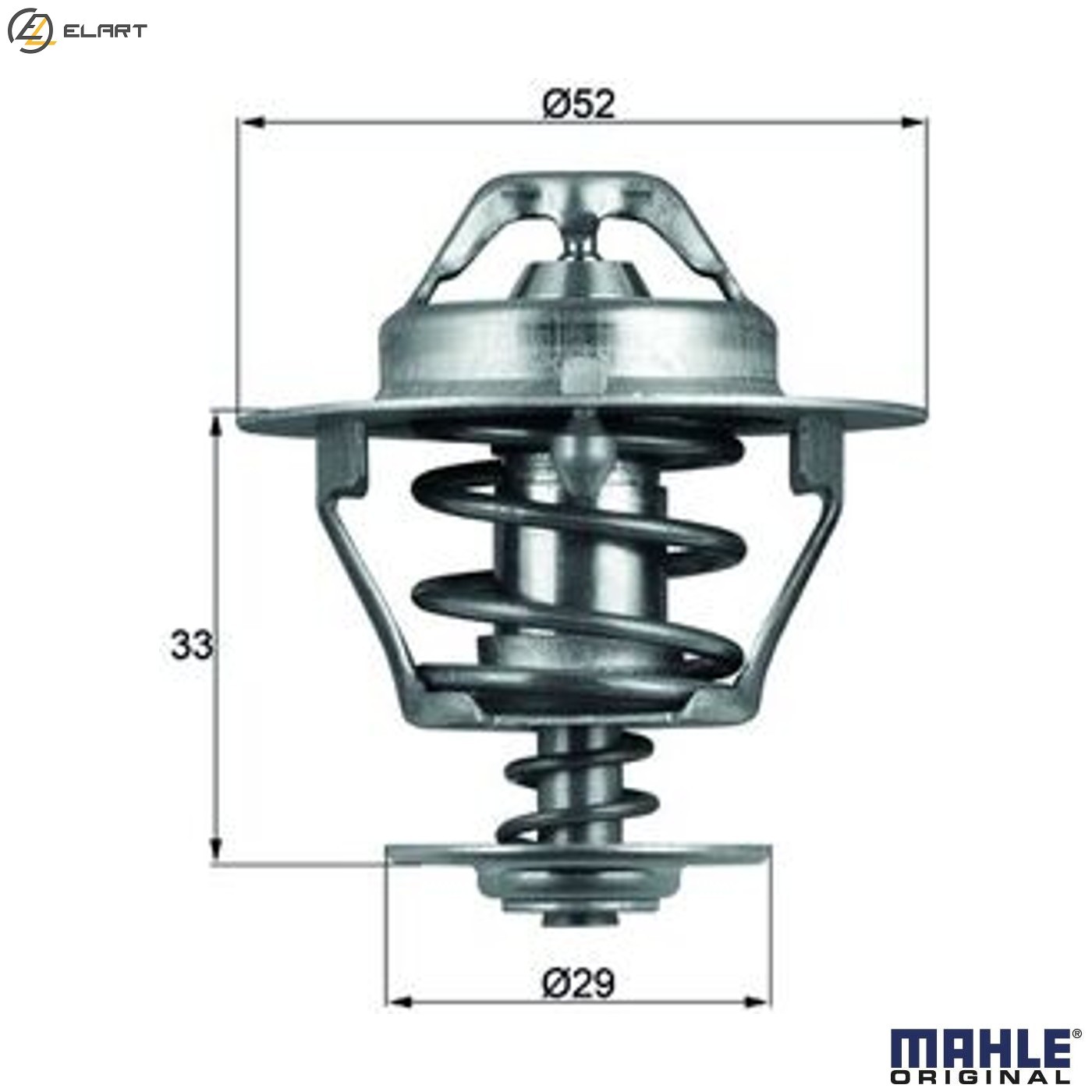 THERMOSTAT COOLANT TX 77 88D FOR 2L 4cyl