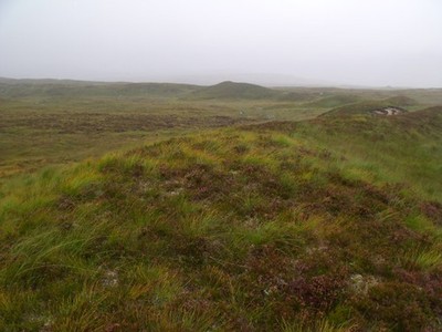 Foto A2 Niedriger Sandgrat von Cam Chriochan bei Loch Ericht Allt Lice Dui c2013