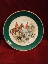 Wade England Plate Horse And Hounds Hunting Scene