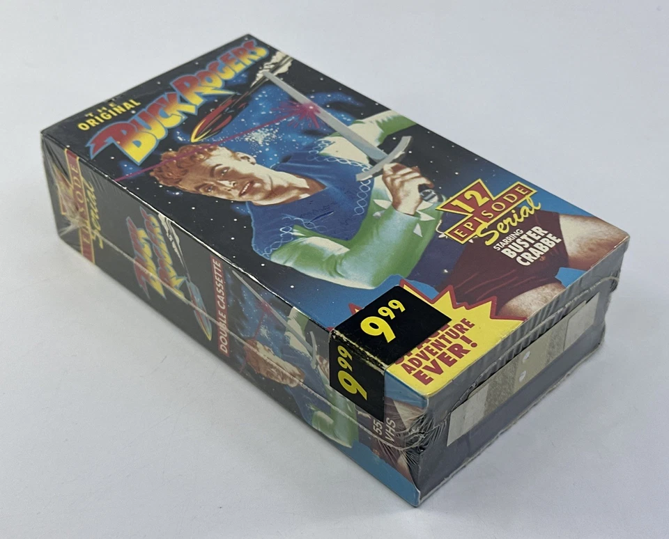 The Original Buck Rogers 12 Episode Serial VHS 1991 / 2-Tape Box Set Crabbe NEW - Image 4 of 4