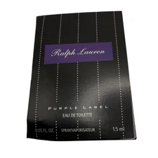 Ralph Lauren, Fragrance, Purple Label EDT, 0.05oz/1.5ml