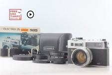 [MINT w/ Case] Yashica Electro 35 GS 45mm f1.7 Lens + Telephoto Lens From JAPAN