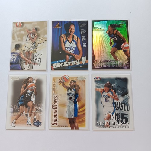 Nikki McCray #6 1999 Hoops WNBA Autographics card