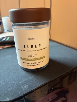 Plexus Sleep Supplement 30 Gummies Mixed Berry Natural Flavor, EXP: 10/27