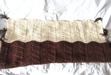 Couverture à lancer de tour fait main neuve.