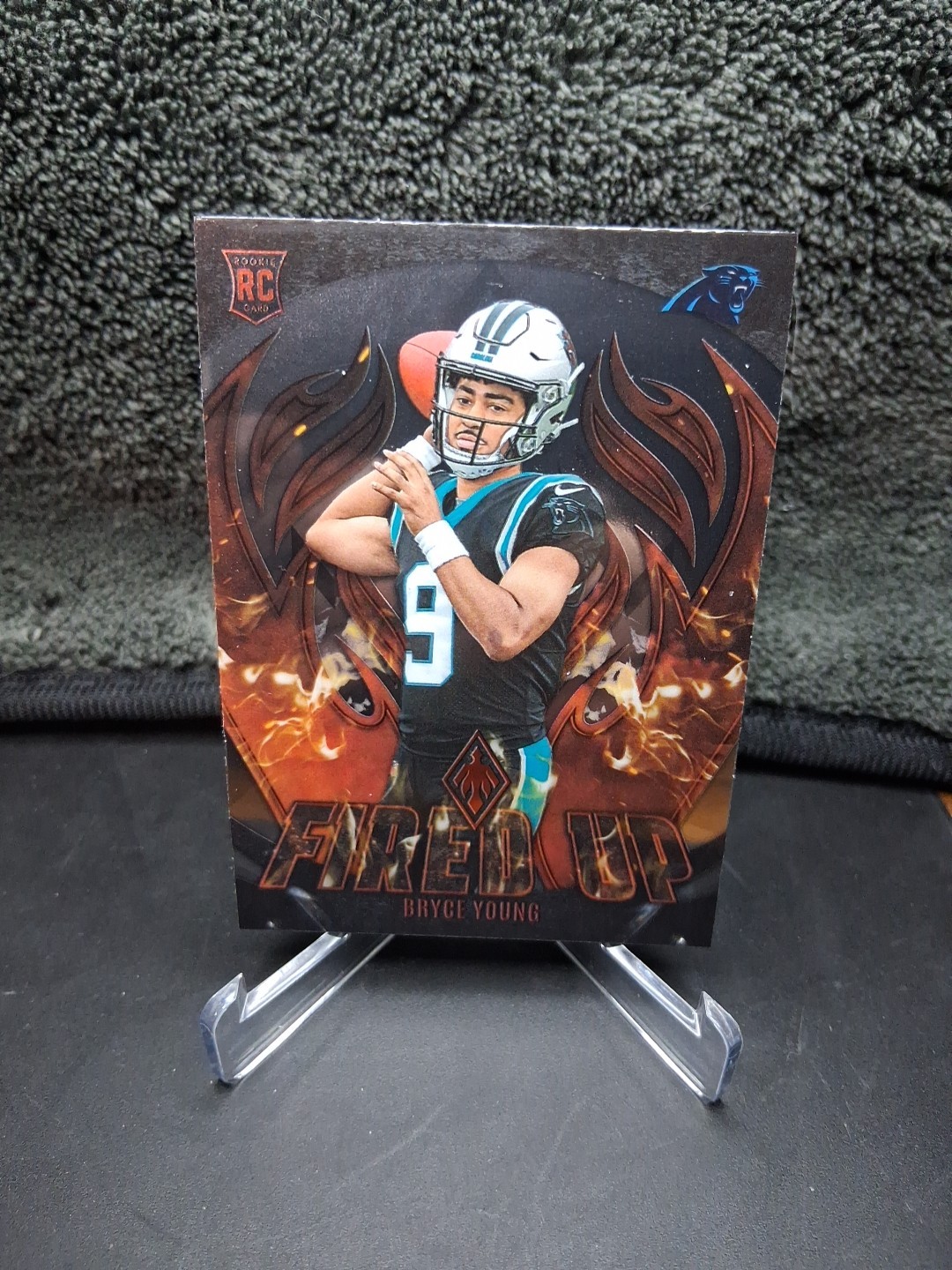 Bryce Young 2023 Panini Phoenix Fired Up Silver RC #FU-4