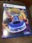 Sonic Racing: CrossWorlds Playstation Ps 5 - No DLC, Scratch On Top - Tested