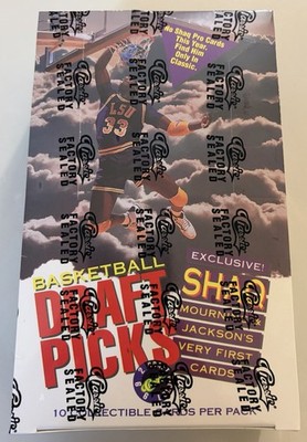 1992-93 Classic Draft Picks And Prospects Basketball Box Sealed, Shaq RC Year!
