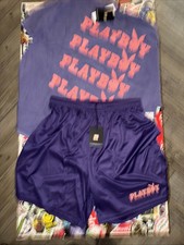 play boy shorts and shirt men