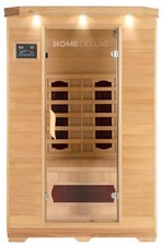 Deluxe Infrarotsauna WHAREDSUN-M Infrarot Wärmekabine Infrarotkabine Sauna