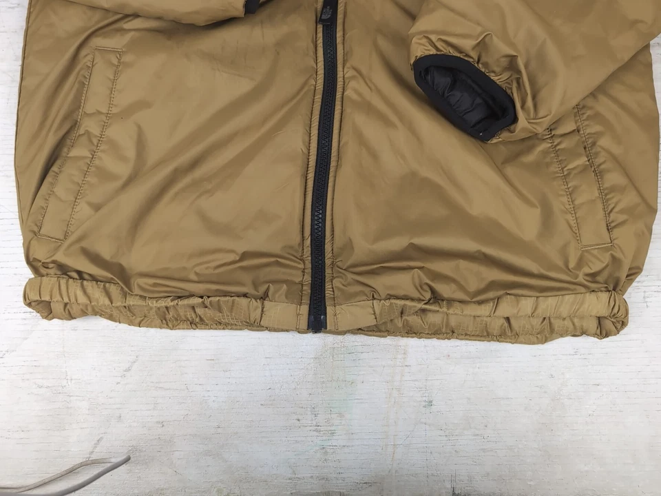 The North Face Perrito Boys Reversible Down Blend Jacket - XL 18/20 Tan/Black - Image 4 of 4
