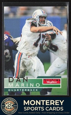 Dan Marino 1995 SkyBox Impact #84 Miami Dolphins