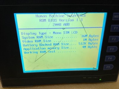 ABB CP430 BP Control Panel 1SBP260192R1001 Ver 13.11-12 As Basis