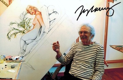 MEL RAMOS - Original handsigniertes Autogramm auf Foto 10x15cm (2352)
