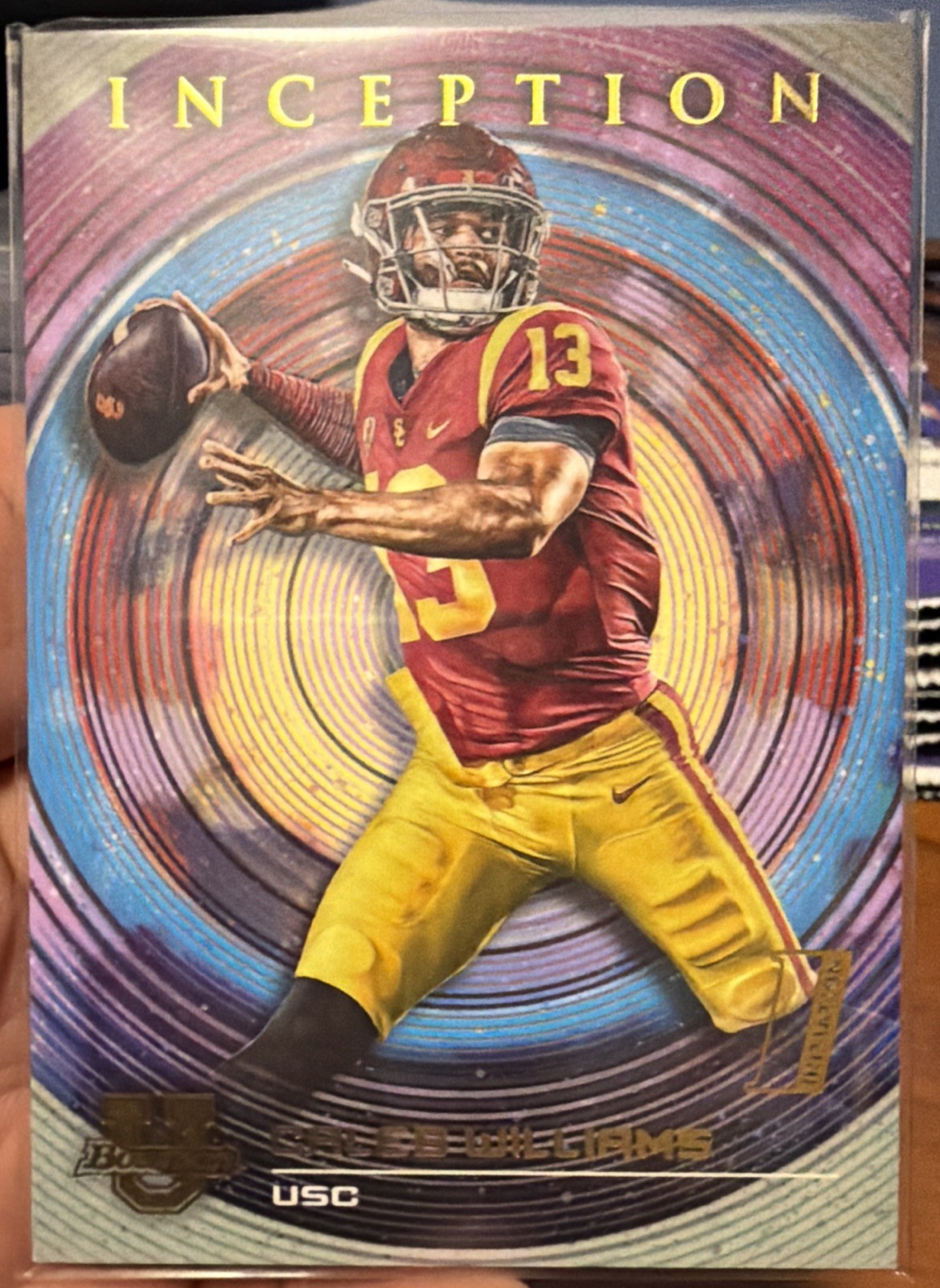 2022-23 Bowman Inception University - Caleb Williams #45 (RC)