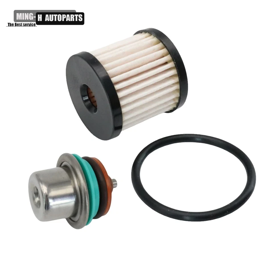 Regulador de presión de combustible + kit de filtro para Harley Davidson FLD/FLHR/FXD/FXDWG EE. UU. Foto 2 de 4