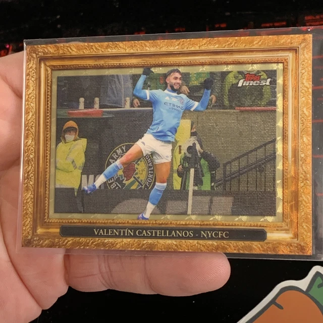 2022 Valentin Castellanos 1/1 SUPERFRACTOR Insert NYCFC Topps Finest DH