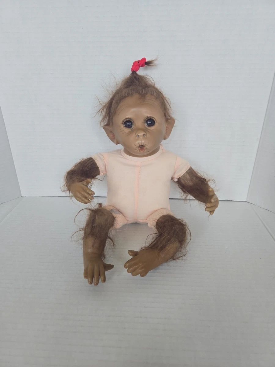 Ashton Drake Monkey Doll In Ashton Drake So Truly Real Dolls for