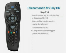 Telecomando Decoder SKY HD e MYSKY 716 UFFICIALE - ORIGINALE nuovo con batterie