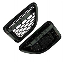 Black Side Vents for Range Rover Sport L320 2005 to 2009 Gloss Java 05-09