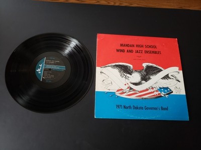 MEGARARE 1971 VG+ MANDAN nd High School 77 Jazz Orch. FUNK SOUL PRIVATE LP33