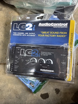 AudioControl LC2i PRO 2Channel Converter w/ ACR-1 Bass Remote Audio Control NEW
