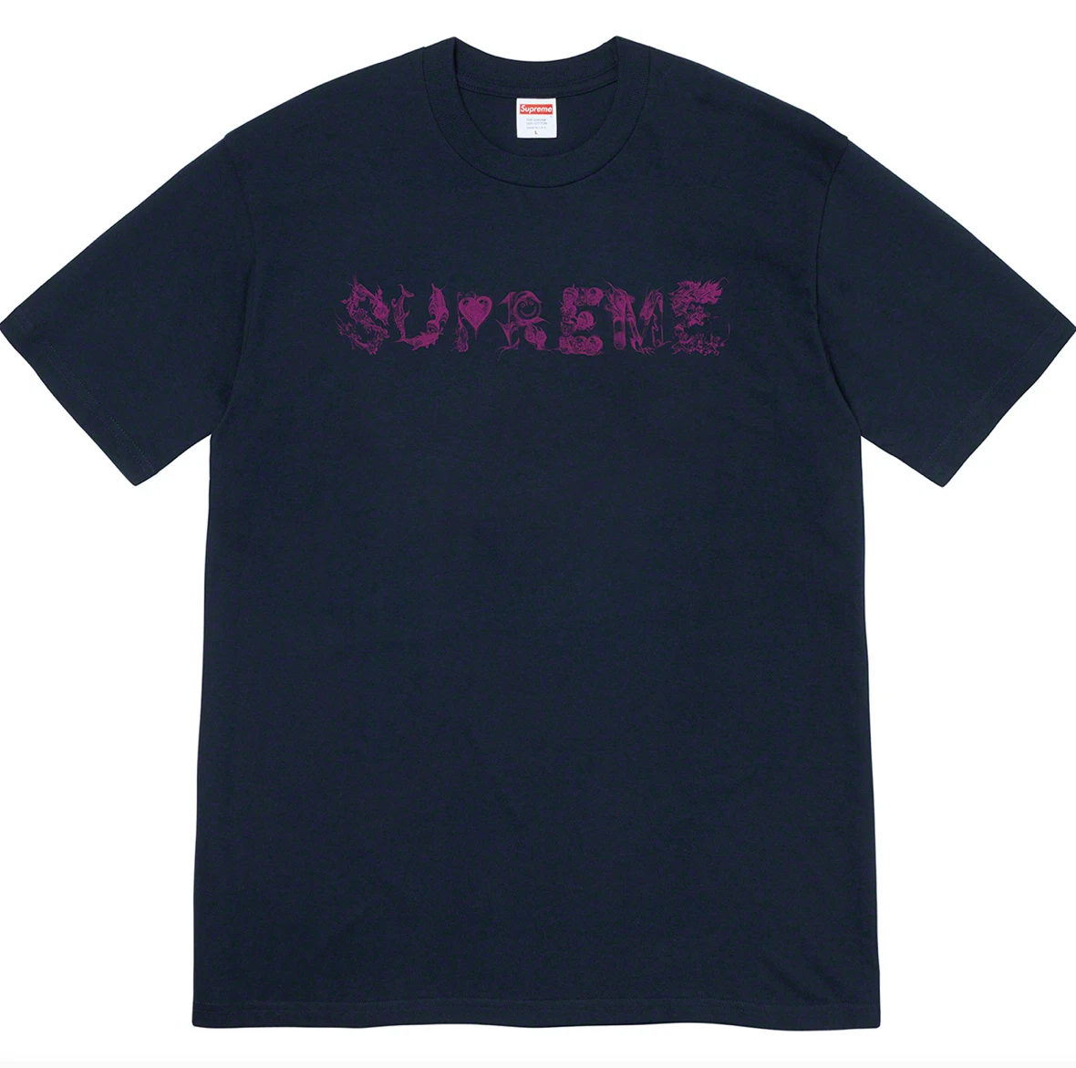 T shirt Supreme Morph bleu marine S petit SS20 BOGO boîte logo streetwear skate