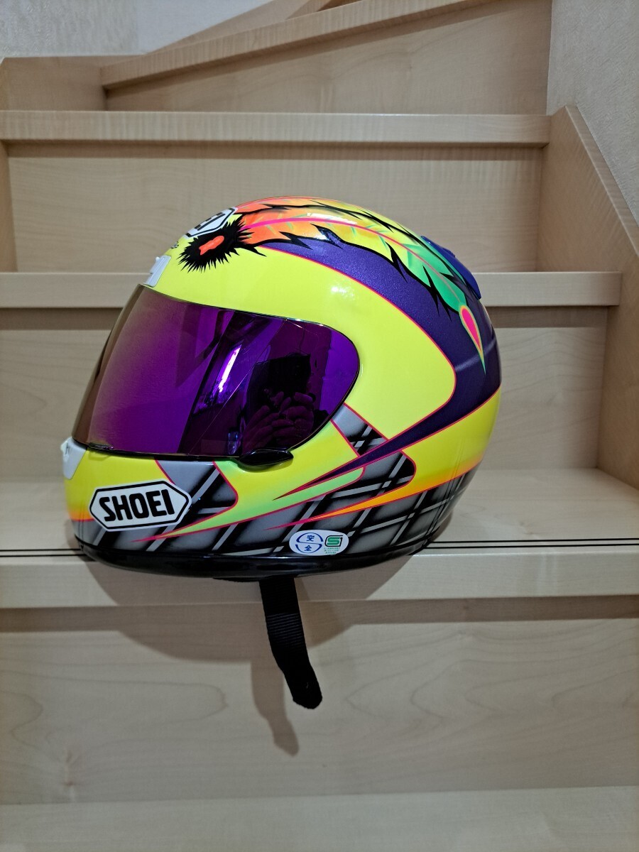 SHOEI X-8SP Scott Russell Full-Face Helmet Size XL Mirror
