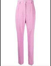 DOLCE & GABBANA Tailored Pink Trousers Strait Pants Size IT38/US6/S $995 NWT