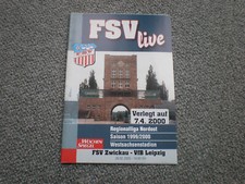 Programm    FSV Zwickau  -   VfB ( Lok ) Leipzig         99/00
