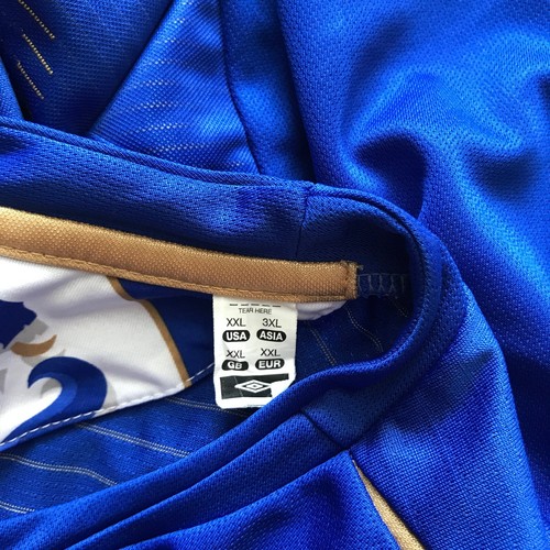 Chelsea 2005 - 2006 Home football shirt jersey Umbro size 2XL #8 Lampard - Picture 9 of 10