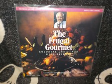 The Frugal Gourmet Colonial Christmas With Friends Laserdisc LD Free Ship 50