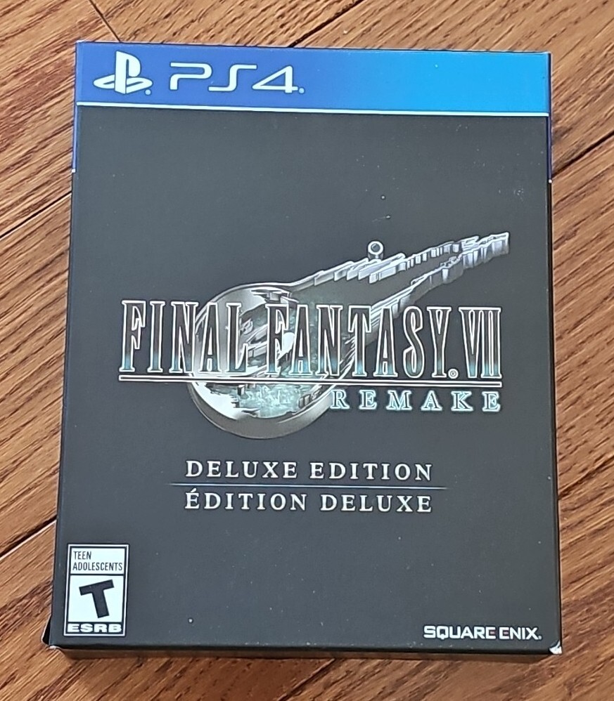 Final Fantasy Remake Deluxe VII SteelBook Limited Edition for