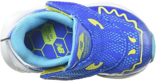 New Balance 258644 Infant Hook and Loop Sneaker Shoe Vivid Cobalt Size 2 Medium - Picture 2 of 7
