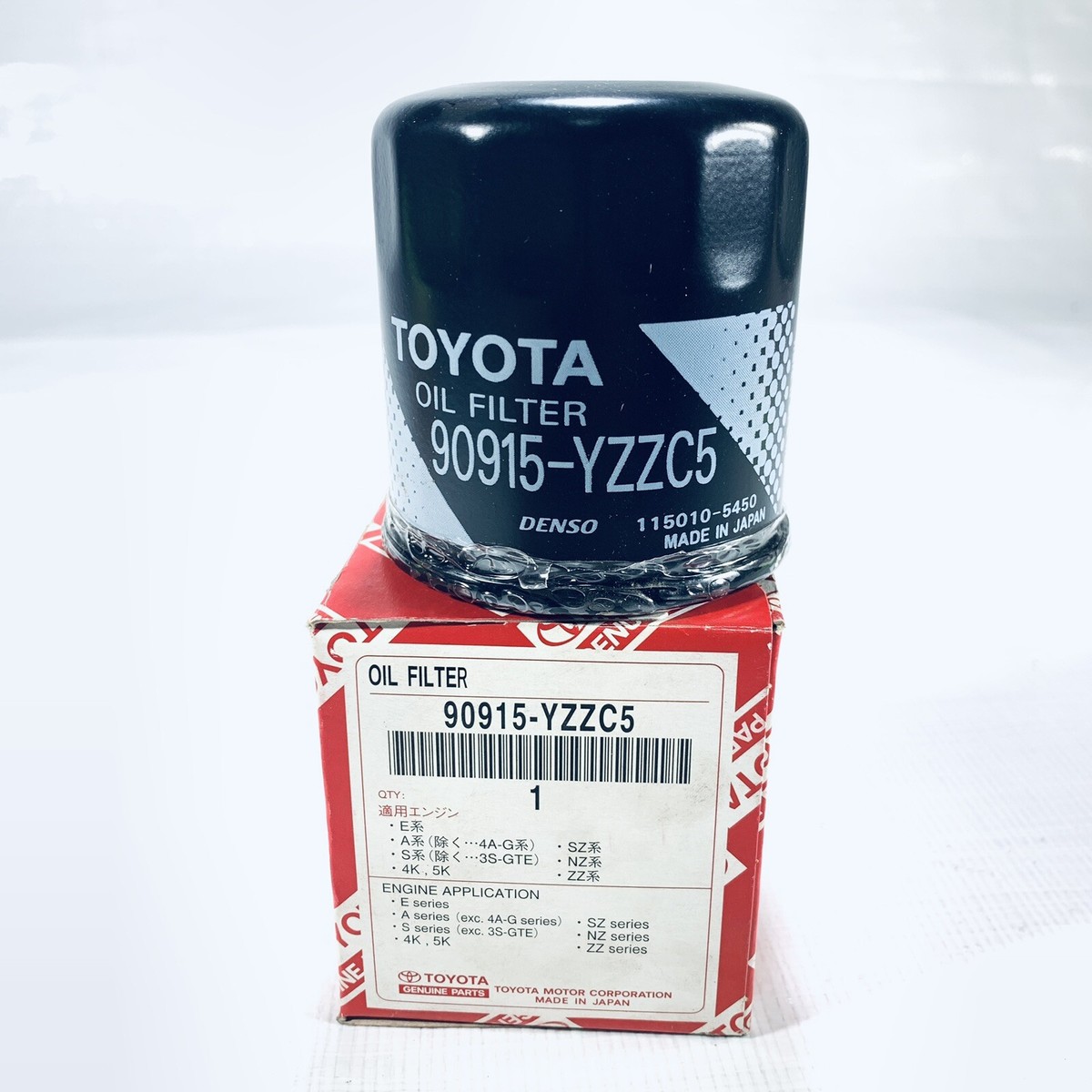 とと（確認用） TOYOTA GENUINE FILTER SUB ASSY OIL 90915-YZZC5 NOS JAPAN | eBay