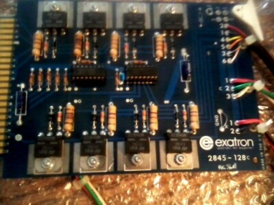 *NEW* ...........  EXATRON 2845-128/C CPU POWER SUPPLY STEPPER DRIVER PLC BOARD