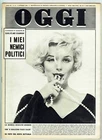 MARILYN MONROE Cover Magazine 1959 Italy Vintage Weekly Issue Rare Sexy Oggi 41
